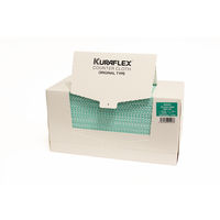 カウンタークロス 小判 薄手 約30cm×60cm レーヨン100% ボックスタイプ グリーン 1箱（100枚入）オザックス