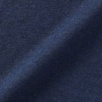 無印良品 綿天竺ボックスシーツ Ｄ １４０×２００×１８‐２８ｃｍ用 杢ネイビー 良品計画