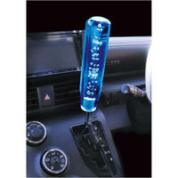 カシムラ アクリルシフトノブ ブルー KSー119 1個（直送品）