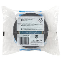 【ガムテープ】 布粘着テープ 黒 幅50mm×長さ25m 121N6ー50 ニチバン 1巻