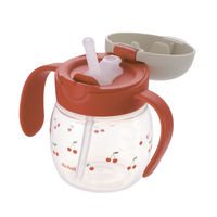 （5ヵ月から）トライ ストロー飲みマスターセット レッド 270ml 1個 リッチェル