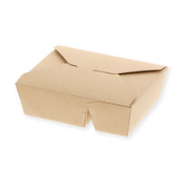 【アウトレット】【Goエシカル】訳あり ＨＥＩＫＯ バンブーランチボックス 2仕切 004770934 1セット（75枚：25個入×3束）