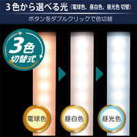 LEDバーライト 日本トラストテクノロジー USB LEDBARライト 3色切替 10cm LEDBARSBT10ー3C 1個