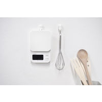 ドリテック デジタルスケール「トルテ」1kgホワイト KSー632WT 計量器 クッキングスケール はかり 1個