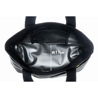 LIV PLUS 保冷バッグ ランチバッグ 4L ブラック LVー0001 1個