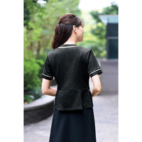 フォーク 女性用 オーバーブラウス FB71515-ネイビー9 FB71515-7-9 1枚（直送品）