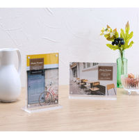 ナカバヤシ アクリルマグネットスタンドフォトフレーム Lタテ F-AC-104-L 1枚