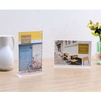 ナカバヤシ アクリルマグネットスタンドフォトフレーム KGヨコ F-AC-107-KG 1枚