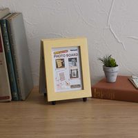 ナカバヤシ フォトボード スタンド型 L 2面 ナチュラル F-TP-123-NA 1枚
