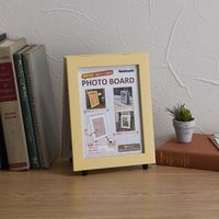 ナカバヤシ フォトボード スタンド型 2L 2面 ナチュラル F-TP-124-NA 1枚