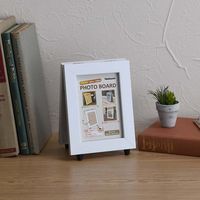 ナカバヤシ フォトボード スタンド型 L 2面 ホワイト F-TP-123-W 1枚