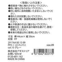 PPオーバルランチョンマット キャメル LAKOLE/ラコレ