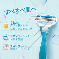 ジレット ヴィーナス すべすべ肌へ 替刃 3個入 すべすべ肌へ女性用カミソリ剃刀 スムース P＆G