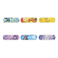 ニチバン 救急絆創膏 ケアリーヴ キャラクター ポケモンcool ジュニアサイズ（子供用） 21mm×58mm CLB18PKB 1箱（18枚入）