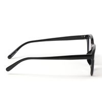 ウェリントンワイドサングラス ブラック LAKOLE/ラコレ