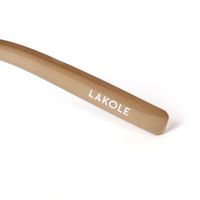 オーバルフレームサングラス ライトブラウン LAKOLE/ラコレ