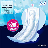 【生理用品】 ナプキン 特に多い夜用 羽つき ふんわり 36cm ソフィ超熟睡ガード涼肌 12枚 1セット（12枚×3）ユニ・チャーム
