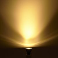 ヤザワコーポレーション ハロゲン形LED中角ブラック LDR7LME11/2BK 1個