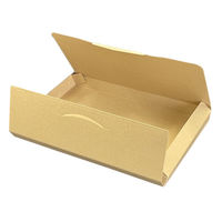 クロネコゆうパケット対応テープレスダンボール 外寸：235×335×28mm 1セット（1パック（10枚入）×5） フジケース