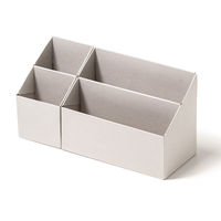 吉川国工業所 持ち運びができる収納ボックス インナーS・L付き オールホワイト MBー02_AW 1個