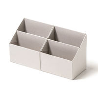 吉川国工業所 持ち運びができる収納ボックス インナーオーガナイザーM付き イエロー MBー01_Y 1セット（1個×3）