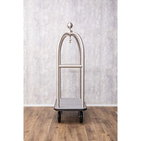 エルブレイン バードケイジワゴン ホテルカート ワゴン シルバー LB24017 1台（直送品）