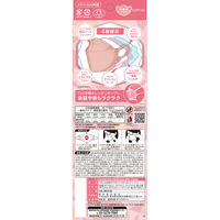 興和 三次元ダイヤモンドマスク フリーサイズ ピンクベージュ 使い捨て　不織布　ダイヤモンド型　1箱（20枚入）