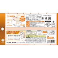 興和 メイクがおちにくいマスク カラーマスク パールベージュ 使い捨て　不織布　プリーツ　1袋（5枚入）