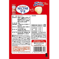 グミ 食べきりサイズ ネクターグミ　ピーチ　48g 1セット（1個×10）