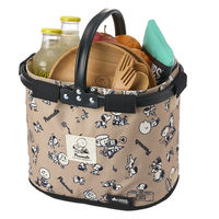 SNOOPY（PEANUTS 75years）ミニセミルナバスケット 86001141 LOGOS/ロゴス