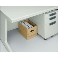 文書保存箱 フタ式 A4スリム 1箱（10枚入）（わけあり品）