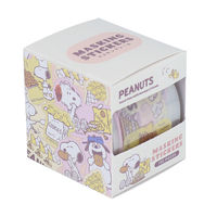 サンスター文具  PEANUTS happiness time ボックス入マスキングシール スナック S8554188 1個
