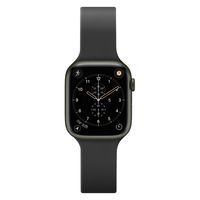 PGA Apple Watch 41/40/38mm用 シリコンバンド ブラック PG-AW41SC01BK 1個（直送品）