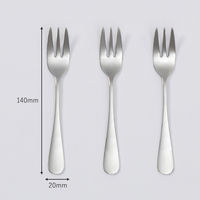 【均一価格】ケーキフォーク　1セット(3本) オリジナル