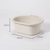 【均一価格】洗い桶 丸 1個 オリジナル