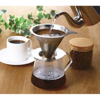 シャディ ハリオ ダブルメッシュメタルドリッパー 24-8260-120 1箱（直送品）