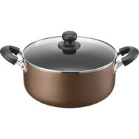 シャディ おおらか鍋 アルミ両手鍋(24cm) 24-8280-814 1箱（直送品）