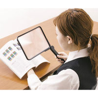 シャディ 【2個セット】ケンコー ハンドル付ワイドルーペ 24-8282-442 1セット(2個)（直送品）