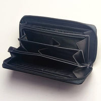 シャディ イタリア製牛革 コインが分けられる長財布 24-8332-199 1箱（直送品）