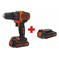 シャディ ブラック+デッカー 18Vコードレスドリルドライバー 24-8364-015 1個（直送品）