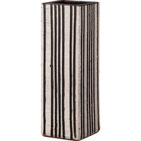 シャディ 信楽焼 スクエアストライプ 花器 24-8533-836 1箱（直送品）