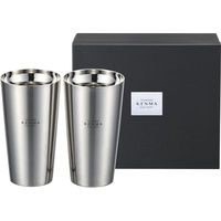 シャディ 燕研磨ファクトリー ペアステンレスタンブラー 24-8965-427 1箱（直送品）