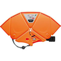 シャディ 折りたたみ防災ヘルメット Flatmet2 25-0053-056 1箱（直送品）