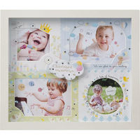 シャディ 【2箱セット】アミカ ベビーフレーム 4窓 25-0245-087 1セット(2箱)（直送品）