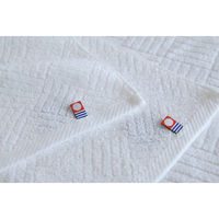 シャディ 【3箱セット】今治純白無蛍光晒し バス・ハンドタオルセット 25-2755-066 1セット(3箱)（直送品）