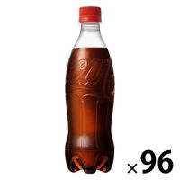 【炭酸飲料】コカ・コーラ ラベルレス 500ml 1セット（96本）