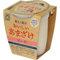 甘酒 飲み比べ アソート 親子で飲むおいしいあまざけ 3種(プレーン、ピーチ、バナナ) 180g 1セット(3種×各2本)