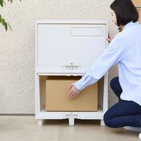 天馬 積み重ねても受け取れる宅配ボックス 110015939 1個