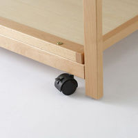 カトージ ハイタイプベッド ツーオープン(ナチュラル)※塗装変更 02314 1台（直送品）