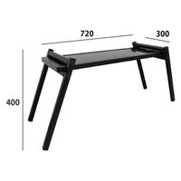 常磐精工 TABLEX LIGHT LOW ブラックBAG付 TABLEXL-LOW-BAGSET 1台（直送品）